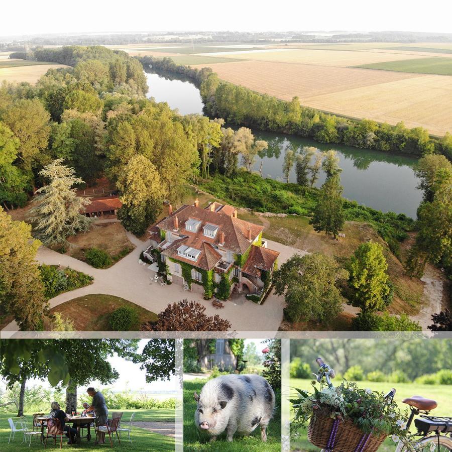 مبيت وإفطار Ciel Le Relais Du Doubs En Bourgogne المظهر الخارجي الصورة